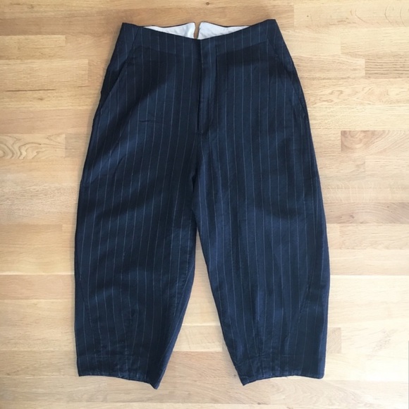 Comme des garçons wool pinstripe trousers - Picture 7 of 8